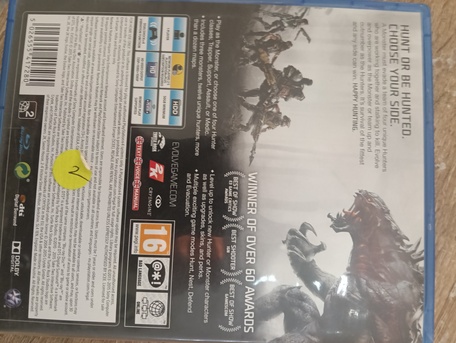 Budaiya, Video Games, BHD 3,  Ps 4 Game Evolve 3 Bhd