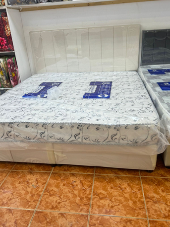 Jeddah, Furniture, SAR 680,  Double Bed With Medicated Mattress 20 Cm Available