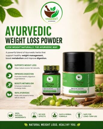Mumbai, Health & Beauty Items, INR 1,  Ayurvedic Weight Loss Powder
