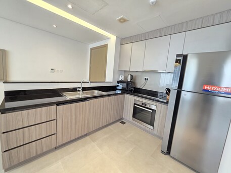 Juffair, Apartments, Flats, Houses & Villas, BHD 500/month,  Furnished,  2 BR,  120 Sq. Meter,  Stunning | Bright | Modern Interior | Balcony | Great Facilities