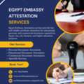 Egypt Embassy Attestation Services By Cetificateattestation