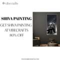 INR 2600,  Beautiful Shiva Painting For Spiritual Home D&eacute;cor