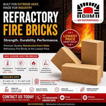 Faridabad, Materials, INR 120,  Buy Refractory Fire Bricks At The Lowest Price In India
