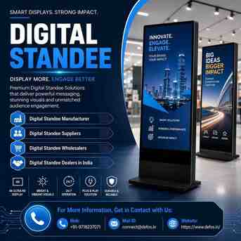 Gurugram, Wholesale Products, Digital Standee Manufacturer In India &ndash; Defos Design