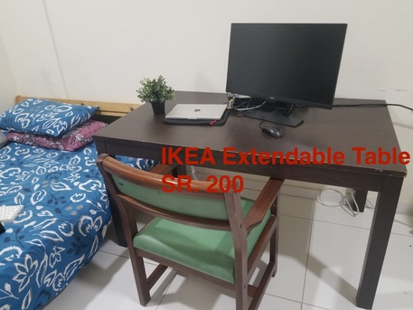 Thuqbah, Furniture, SAR 150,  IKEA Table Extendable , Chair