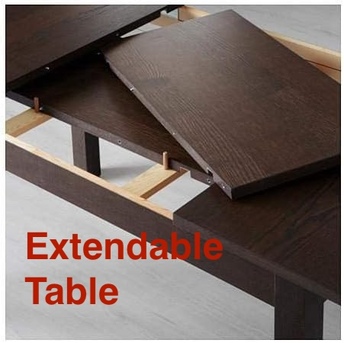 Thuqbah, Furniture, SAR 150,  IKEA Table Extendable , Chair