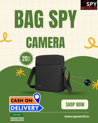 New Delhi, Electronics, INR 3999,  Best Bag Spy Camera Shop In Janakpuri &ndash; Spy World