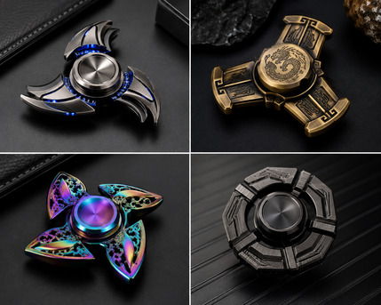 Dwarka, Baby & Kid Stuff, INR 999,  Premium Metal Fidget Spinner For Focus, Stress Relief & Fun