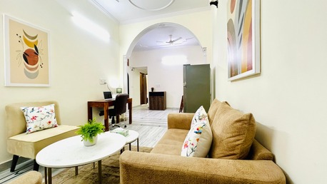 New Delhi, Apartments, Flats, Houses & Villas, INR 9690/day,  2 BR,  1200 Sq. Meter,  BluO Modern 2 BHK Rohini Fully Furnished Apartments