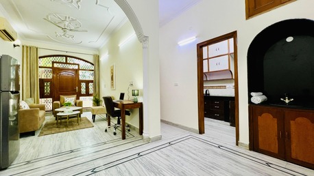 New Delhi, Apartments, Flats, Houses & Villas, INR 9690/day,  2 BR,  1200 Sq. Meter,  BluO Modern 2 BHK Rohini Fully Furnished Apartments
