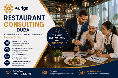 Abu Dhabi, Business, Restaurant Consulting Experts In Dubai - Auriga Consultants