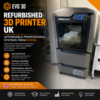 London, Computers, GBP 20000,  Refurbished 3D Printer UK | Affordable Professional Systems From Evo3D