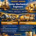 Senior Mechanical Engineers (Rotating & Static) - Detailed Design/M&M Project  - KSA