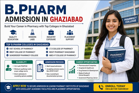 Ghaziabad, Education, B.Pharm Admission In Ghaziabad Open 2026&ndash;27 | Sanskar College Of Pharmacy