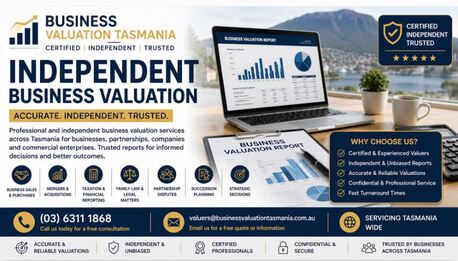 Sydney, Real Estate, Independent Business Valuation Services In Tasmania