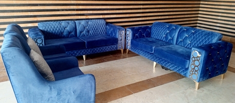Jeddah, Furniture, SAR 1500,  Sofa Set 8 Seater 4 Pcs Clean Condition 10 Before Bought It