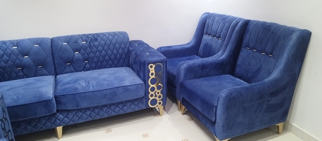 Jeddah, Furniture, SAR 1500,  Sofa Set 8 Seater 4 Pcs Clean Condition 10 Before Bought It