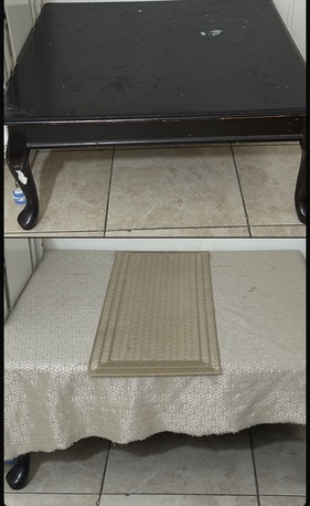 Jeddah, Furniture, SAR 40,  Wooden Table With Covers