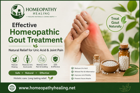 Vadodara, Health, Effective Homeopathic Gout Treatment | Natural Relief For Uric Acid & Joint Pain