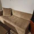 SAR 60,  Single Beige Sofa &ndash; Good Condition &ndash; Affordable
