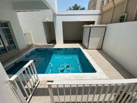Adliya, Villas, BHD 800,  Two Storey Semi Furnished Villa With Swimming Pool In Adliya