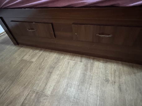 Jubail, Household Items, SAR 1700,  King Size Storage Bed With Latex Matress