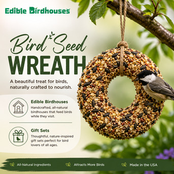 New York, Business, Bird Seed Wreaths: The Backyard Trend Every Bird Lover Needs  Bird Seed Wreath Designs Are