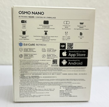 Al Malaz, Electronics, SAR 1500,  DJI Osmo Nano Camera 64 GB