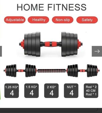 Jeddah, Sporting Goods, SAR 120,  Dumbles Set 20 Kg
