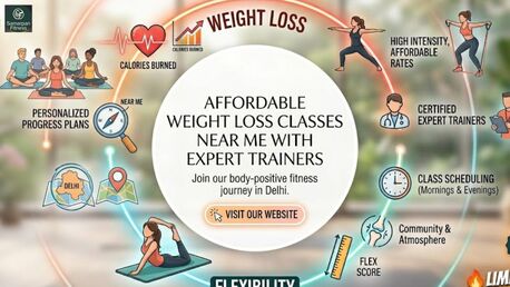 Noida, Training, Affordable Weight Loss Classes Near Me With Expert Trainers