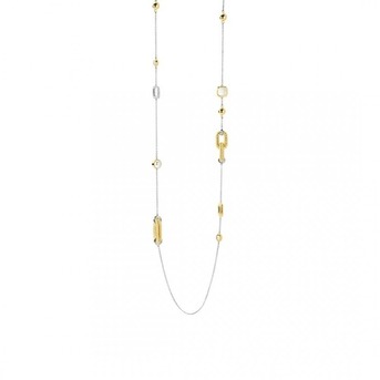 London, Jewelry, Premium TI SENTO Sterling Silver Necklace With Gold Plating