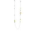Premium TI SENTO Sterling Silver Necklace With Gold Plating