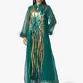 OMR 27,  Brand New Khizana Embellished Jalabiya - Green Party Wear