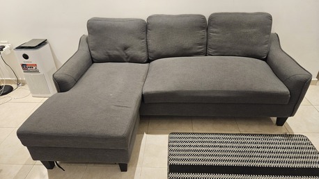 Riyadh, Furniture, SAR 900,  L Shape Sofa Bed 3 Seater