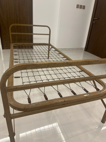 Khobar, Furniture, SAR 100,  Single Steel Bed - Without Mattress