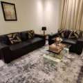 SAR 800,  5 Seat Leather Sofa Set