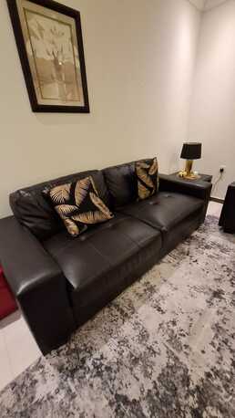 Khobar, Furniture, SAR 800,  5 Seat Leather Sofa Set