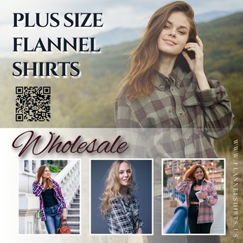 New York, Wholesale Products, Export Quality Plus Size Flannel Shirts In Wholesale Quantities