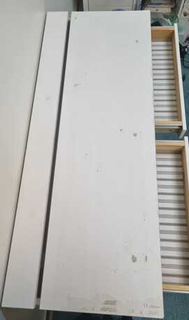 Riyadh, Furniture, SAR 220,  Ikea Desk HEMNES And Cabinets..