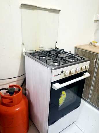 Thuqbah, Household Items, SAR 330,  Gas Stove 4 Burners + Oven + Cylinder
