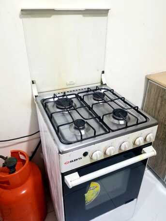 Thuqbah, Household Items, SAR 330,  Gas Stove 4 Burners + Oven + Cylinder