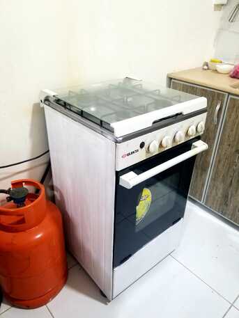 Thuqbah, Household Items, SAR 330,  Gas Stove 4 Burners + Oven + Cylinder