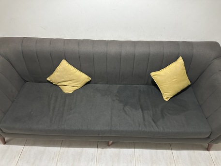 Jeddah, Furniture, SAR 350,  Used Clean 3 Seater Sofa For Sale