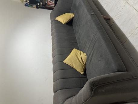 Jeddah, Furniture, SAR 350,  Used Clean 3 Seater Sofa For Sale