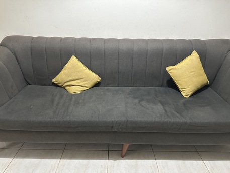 Jeddah, Furniture, SAR 350,  Used Clean 3 Seater Sofa For Sale