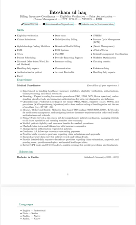 Riyadh, Job Seekers, Medical Coordinator, Medical Billing, Claim Mangement, Medical  Insurance,