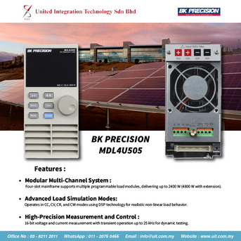 Kuala Lumpur, Electronics, BK Precision MDL4U505 Modular Electronic Load