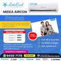 SGD 999,  Midea Aircon Promotion