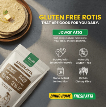 Mumbai, Food, INR 119,  Jowar Atta (Jowar Flour) - 10on10foods