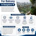Invisible Balcony Grill Services By Prestige Safety Nets
